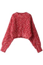 【メゾンスペシャル/MAISON SPECIAL】のSplashed Pattern Knit Wear/カスリニットプルオーバー 人気、トレンドファッション・服の通販 founy(ファニー) ファッション Fashion レディースファッション Fashion for Women トップス・カットソー Cut & Sew Tops ニット Knit Tops & Sweaters カジュアルプルオーバー・ニットトップス Pullovers & Knit Tops / Casual Pullovers カラフル Colorful Design ショート Short, Short Length バランス Balance, Style Balance ワイド Wide, Wide Fit thumbnail RED(レッド)|ID: prp329100004809955 ipo3291000000036680176