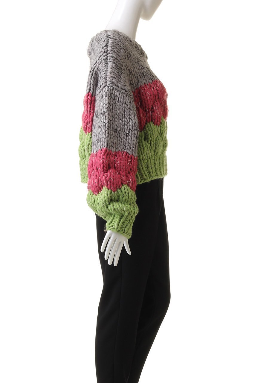 【メゾンスペシャル/MAISON SPECIAL】のHand Unevenness Border Knit Wear/ポコポコボーダーハンドニット 人気、トレンドファッション・服の通販 founy(ファニー) 　ファッション　Fashion　レディースファッション　Fashion for Women　トップス・カットソー　Cut & Sew Tops　ニット　Knit Tops & Sweaters　カジュアルプルオーバー・ニットトップス　Pullovers & Knit Tops / Casual Pullovers　インナー　Innerwear　手編み　Hand-Knitted, Handmade Knit　ハンド　Hand, Handmade　バランス　Balance, Style Balance　ボーダー　Border, Stripe　冬　Winter / This Winter　other-3|ID: prp329100004809959 ipo3291000000034909988