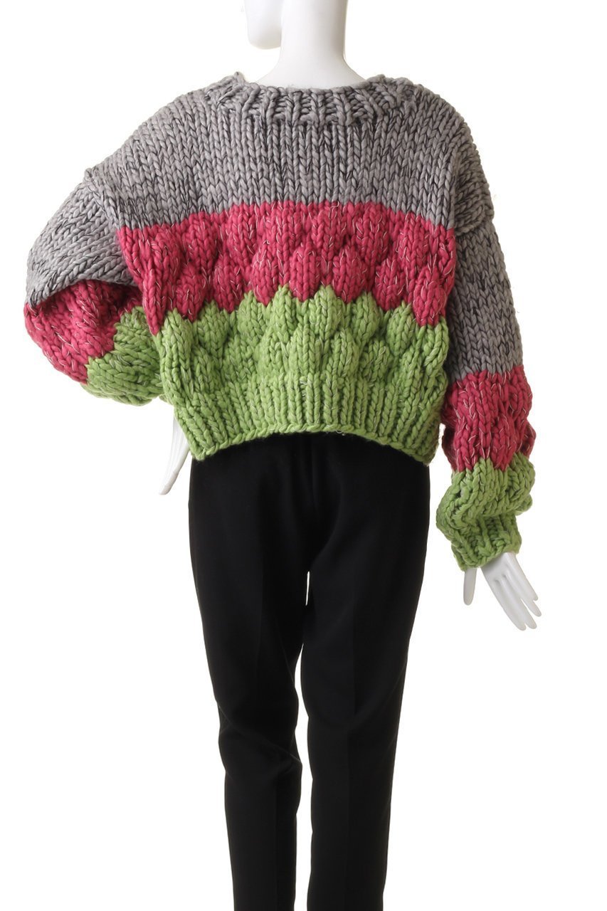 【メゾンスペシャル/MAISON SPECIAL】のHand Unevenness Border Knit Wear/ポコポコボーダーハンドニット 人気、トレンドファッション・服の通販 founy(ファニー) 　ファッション　Fashion　レディースファッション　Fashion for Women　トップス・カットソー　Cut & Sew Tops　ニット　Knit Tops & Sweaters　カジュアルプルオーバー・ニットトップス　Pullovers & Knit Tops / Casual Pullovers　インナー　Innerwear　手編み　Hand-Knitted, Handmade Knit　ハンド　Hand, Handmade　バランス　Balance, Style Balance　ボーダー　Border, Stripe　冬　Winter / This Winter　other-4|ID: prp329100004809959 ipo3291000000034909989