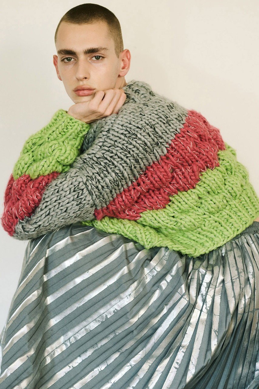 【メゾンスペシャル/MAISON SPECIAL】のHand Unevenness Border Knit Wear/ポコポコボーダーハンドニット 人気、トレンドファッション・服の通販 founy(ファニー) 　ファッション　Fashion　レディースファッション　Fashion for Women　トップス・カットソー　Cut & Sew Tops　ニット　Knit Tops & Sweaters　カジュアルプルオーバー・ニットトップス　Pullovers & Knit Tops / Casual Pullovers　インナー　Innerwear　手編み　Hand-Knitted, Handmade Knit　ハンド　Hand, Handmade　バランス　Balance, Style Balance　ボーダー　Border, Stripe　冬　Winter / This Winter　other-7|ID: prp329100004809959 ipo3291000000034909992