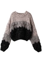 【メゾンスペシャル/MAISON SPECIAL】のHand Unevenness Border Knit Wear/ポコポコボーダーハンドニット BLK(ブラック)|ID: prp329100004809959 ipo3291000000036022991