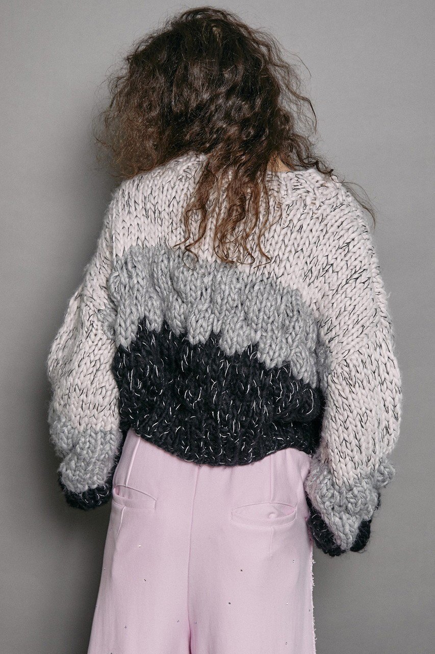 【メゾンスペシャル/MAISON SPECIAL】のHand Unevenness Border Knit Wear/ポコポコボーダーハンドニット 人気、トレンドファッション・服の通販 founy(ファニー) ファッション Fashion レディースファッション Fashion for Women トップス・カットソー Cut & Sew Tops ニット Knit Tops & Sweaters カジュアルプルオーバー・ニットトップス Pullovers & Knit Tops / Casual Pullovers インナー Innerwear 手編み Hand-Knitted, Handmade Knit ハンド Hand, Handmade バランス Balance, Style Balance ボーダー Border, Stripe 冬 Winter / This Winter other-7|ID: prp329100004809959 ipo3291000000036422218