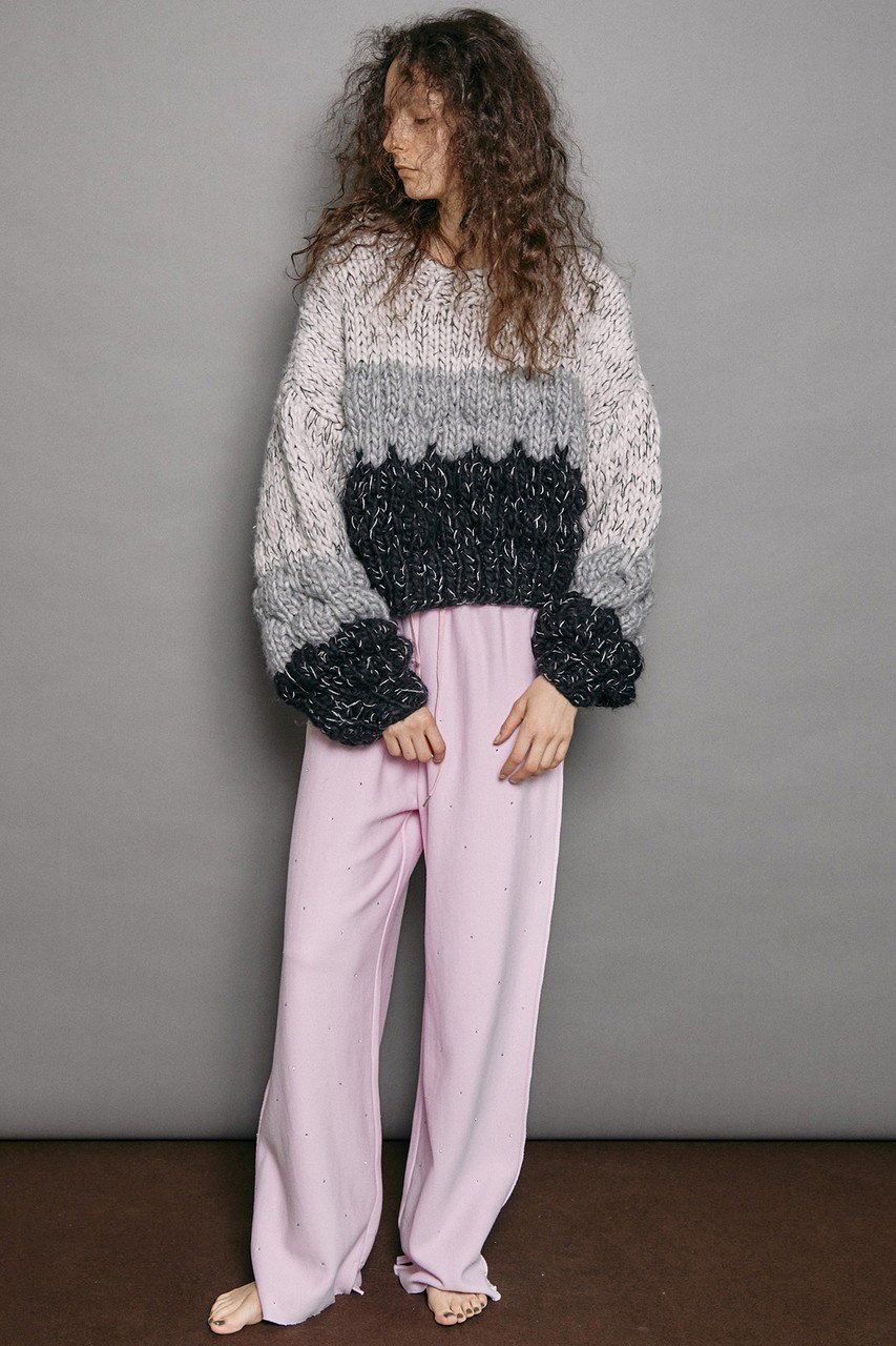 【メゾンスペシャル/MAISON SPECIAL】のHand Unevenness Border Knit Wear/ポコポコボーダーハンドニット 人気、トレンドファッション・服の通販 founy(ファニー) ファッション Fashion レディースファッション Fashion for Women トップス・カットソー Cut & Sew Tops ニット Knit Tops & Sweaters カジュアルプルオーバー・ニットトップス Pullovers & Knit Tops / Casual Pullovers インナー Innerwear 手編み Hand-Knitted, Handmade Knit ハンド Hand, Handmade バランス Balance, Style Balance ボーダー Border, Stripe 冬 Winter / This Winter other-8|ID: prp329100004809959 ipo3291000000036422219