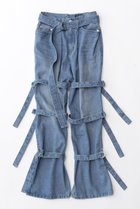 【メゾンスペシャル/MAISON SPECIAL】のBondage Denim Pants/ボンテージデニムパンツ BLU(ブルー)|ID: prp329100004809961 ipo3291000000034910149