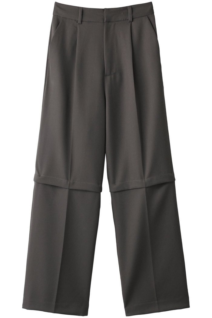 【メゾンスペシャル/MAISON SPECIAL】の2WAYタックパンツ インテリア・キッズ・メンズ・レディースファッション・服の通販 founy(ファニー) https://founy.com/ ファッション Fashion レディースファッション Fashion for Women パンツ Pants & Trousers おすすめ Recommended / Our Picks ストライプ Stripe, Striped Pattern スリット Slit, Slit Detail タイツ Tights, Legwear ランダム Random, Irregular エレガント 上品 Elegant |ID: prp329100004809965 ipo3291000000034910190