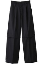 【メゾンスペシャル/MAISON SPECIAL】の2WAYタックパンツ 人気、トレンドファッション・服の通販 founy(ファニー) ファッション Fashion レディースファッション Fashion for Women パンツ Pants & Trousers おすすめ Recommended / Our Picks ストライプ Stripe, Striped Pattern スリット Slit, Slit Detail タイツ Tights, Legwear ランダム Random, Irregular エレガント 上品 Elegant thumbnail NVY(ネイビー)|ID: prp329100004809965 ipo3291000000034910192