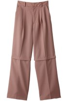 【メゾンスペシャル/MAISON SPECIAL】の2WAYタックパンツ 人気、トレンドファッション・服の通販 founy(ファニー) ファッション Fashion レディースファッション Fashion for Women パンツ Pants & Trousers おすすめ Recommended / Our Picks ストライプ Stripe, Striped Pattern スリット Slit, Slit Detail タイツ Tights, Legwear ランダム Random, Irregular エレガント 上品 Elegant thumbnail PNK(ピンク)|ID: prp329100004809965 ipo3291000000034910194