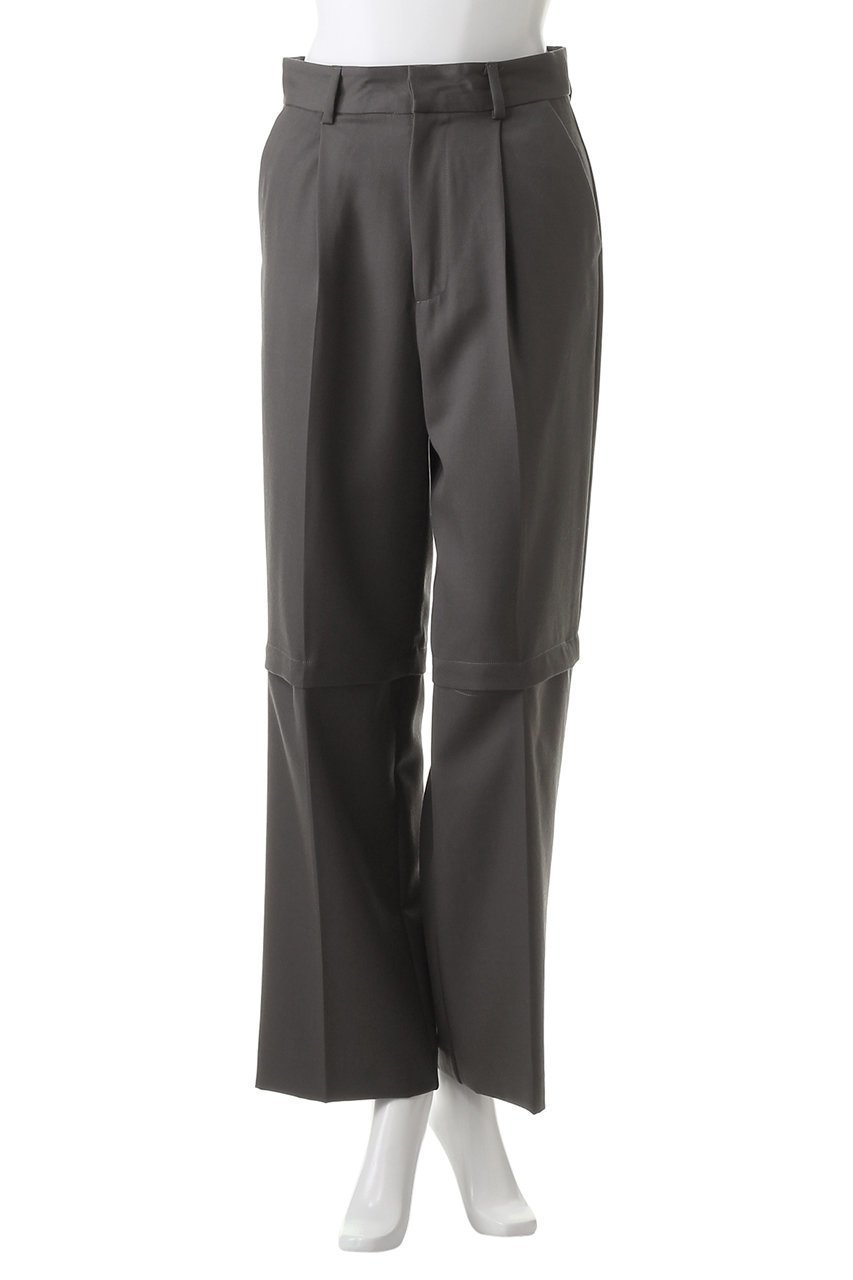 【メゾンスペシャル/MAISON SPECIAL】の2WAYタックパンツ 人気、トレンドファッション・服の通販 founy(ファニー) 　ファッション　Fashion　レディースファッション　Fashion for Women　パンツ　Pants & Trousers　おすすめ　Recommended / Our Picks　ストライプ　Stripe, Striped Pattern　スリット　Slit, Slit Detail　タイツ　Tights, Legwear　ランダム　Random, Irregular　エレガント 上品　Elegant　other-2|ID: prp329100004809965 ipo3291000000034910196