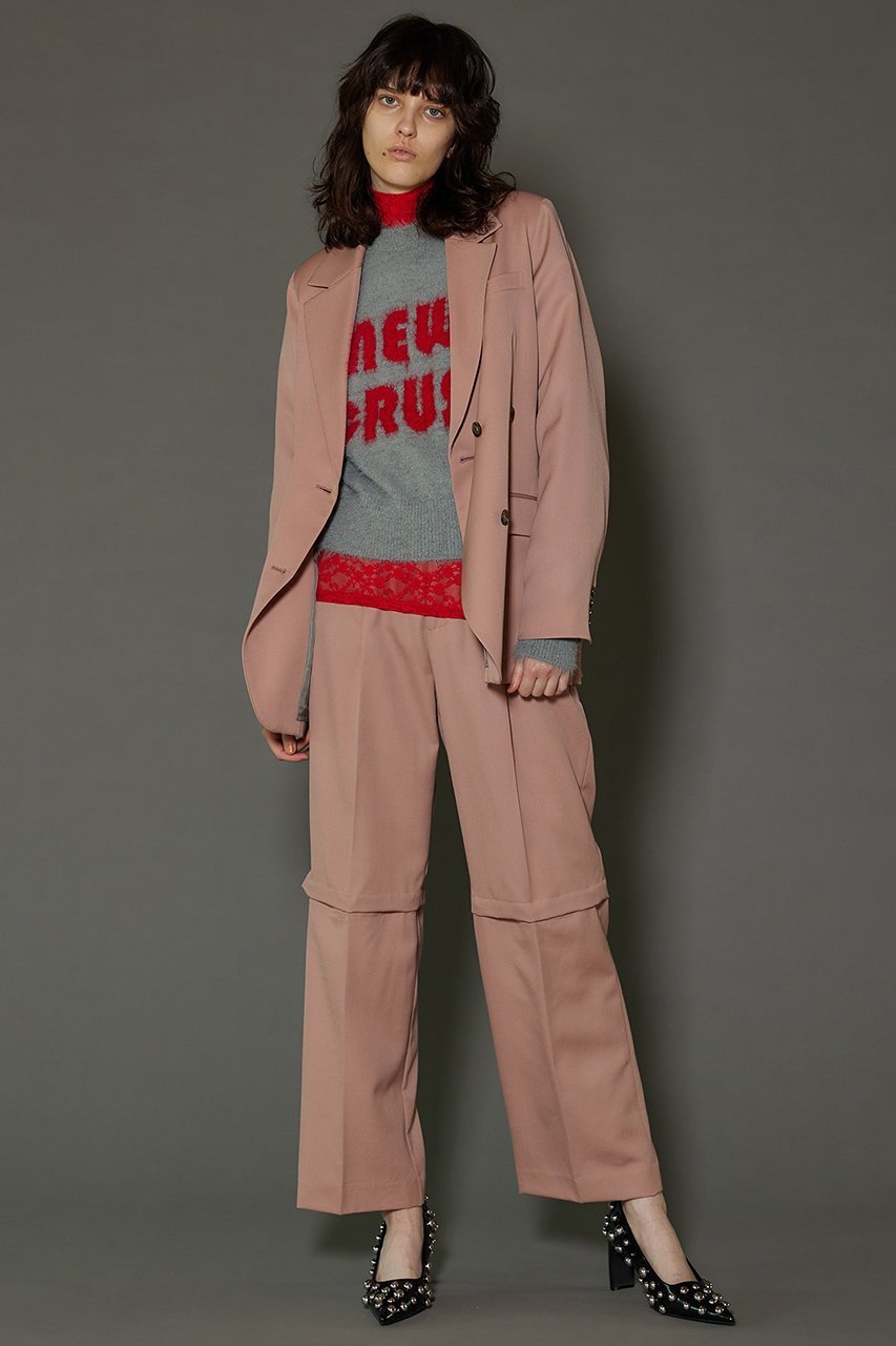 【メゾンスペシャル/MAISON SPECIAL】の2WAYタックパンツ 人気、トレンドファッション・服の通販 founy(ファニー) 　ファッション　Fashion　レディースファッション　Fashion for Women　パンツ　Pants & Trousers　おすすめ　Recommended / Our Picks　ストライプ　Stripe, Striped Pattern　スリット　Slit, Slit Detail　タイツ　Tights, Legwear　ランダム　Random, Irregular　エレガント 上品　Elegant　other-7|ID: prp329100004809965 ipo3291000000034910204