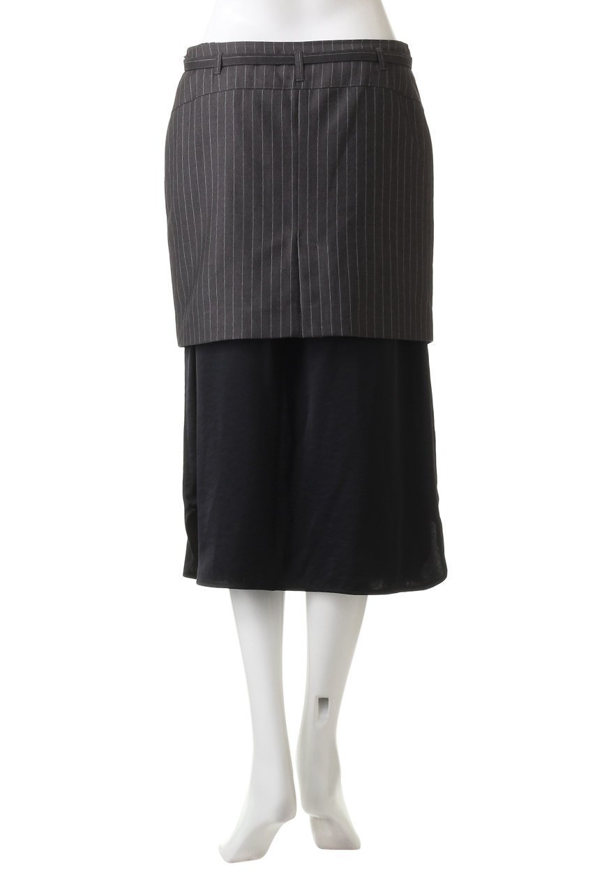 【メゾンスペシャル/MAISON SPECIAL】のShirt Layered Mini Skirt /シャツレイヤードミニスカート 人気、トレンドファッション・服の通販 founy(ファニー) 　ファッション　Fashion　レディースファッション　Fashion for Women　スカート　Skirts　ミニスカート　Mini Skirts　サテン　Satin, Glossy Fabric　セパレート　Separate, Two-Piece　ドローストリング　Drawstring, Pull Cord　ミニスカート　Mini Skirt, Short Skirt　モダン　Modern, Contemporary　エレガント 上品　Elegant　other-4|ID: prp329100004809968 ipo3291000000034910333