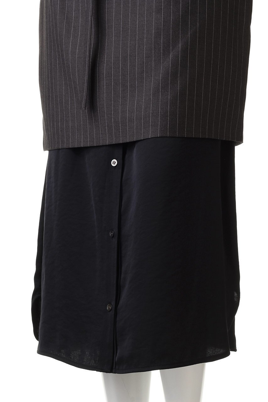 【メゾンスペシャル/MAISON SPECIAL】のShirt Layered Mini Skirt /シャツレイヤードミニスカート 人気、トレンドファッション・服の通販 founy(ファニー) 　ファッション　Fashion　レディースファッション　Fashion for Women　スカート　Skirts　ミニスカート　Mini Skirts　サテン　Satin, Glossy Fabric　セパレート　Separate, Two-Piece　ドローストリング　Drawstring, Pull Cord　ミニスカート　Mini Skirt, Short Skirt　モダン　Modern, Contemporary　エレガント 上品　Elegant　other-6|ID: prp329100004809968 ipo3291000000034910336