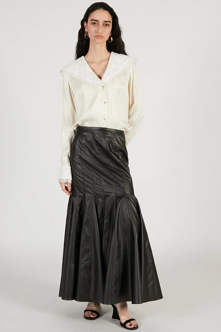 【プランク プロジェクト/PRANK PROJECT】のレースカラーシャツ 人気、トレンドファッション・服の通販 founy(ファニー) 　ファッション　Fashion　レディースファッション　Fashion for Women　アウター　Coat / Outerwear Collection　レディースジャケット・軽アウター　Jackets　おすすめ　Recommended / Our Picks　とろみ　Fluid, Flowy Fabric　ジャケット　Jacket, Outerwear　デニム　Denim, Jeans Material　レース　Lace, Lace Fabric　新作・新入荷　New Arrivals / New In　other-2|ID: prp329100004810014 ipo3291000000034910991