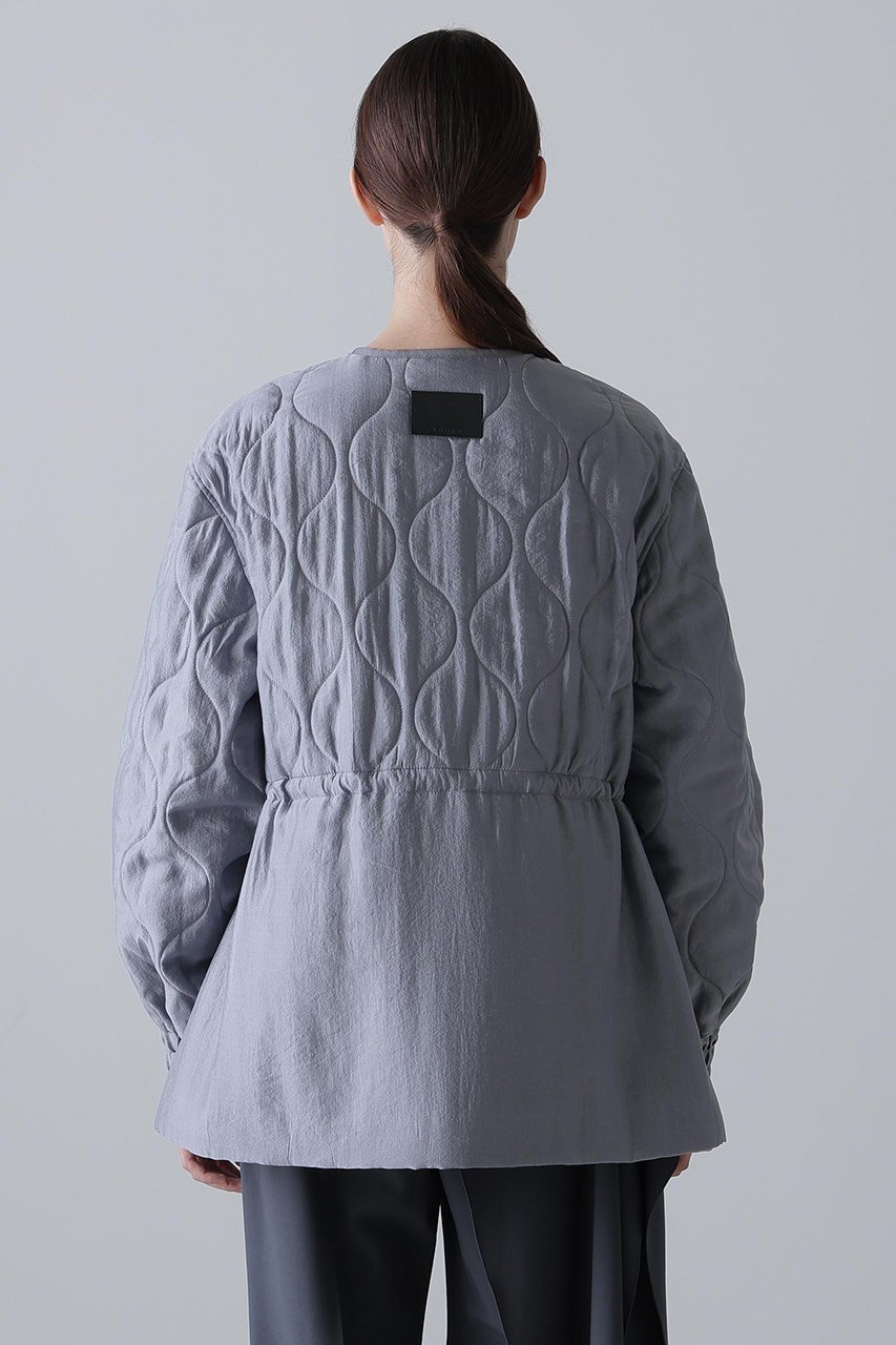 【アドーア/ADORE】のシアーキルティングコート 人気、トレンドファッション・服の通販 founy(ファニー) 　ファッション　Fashion　レディースファッション　Fashion for Women　アウター　Coat / Outerwear Collection　コート・ロングコート・ピーコート　Long Coats, Peacoats & More　キルティング　Quilted, Quilting　シアー　Sheer, See-Through　ショート　Short, Short Length　ジャケット　Jacket, Outerwear　ストリング　String, Drawstring　エレガント 上品　Elegant　other-4|ID: prp329100004810015 ipo3291000000034911002