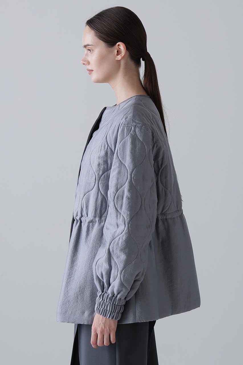 【アドーア/ADORE】のシアーキルティングコート 人気、トレンドファッション・服の通販 founy(ファニー) 　ファッション　Fashion　レディースファッション　Fashion for Women　アウター　Coat / Outerwear Collection　コート・ロングコート・ピーコート　Long Coats, Peacoats & More　キルティング　Quilted, Quilting　シアー　Sheer, See-Through　ショート　Short, Short Length　ジャケット　Jacket, Outerwear　ストリング　String, Drawstring　エレガント 上品　Elegant　other-3|ID: prp329100004810015 ipo3291000000036138828