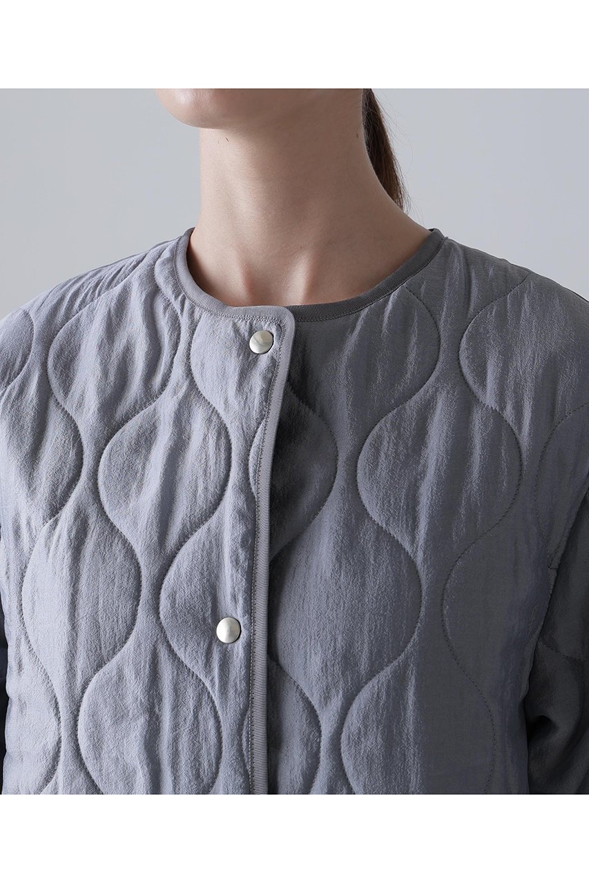 【アドーア/ADORE】のシアーキルティングコート 人気、トレンドファッション・服の通販 founy(ファニー) 　ファッション　Fashion　レディースファッション　Fashion for Women　アウター　Coat / Outerwear Collection　コート・ロングコート・ピーコート　Long Coats, Peacoats & More　キルティング　Quilted, Quilting　シアー　Sheer, See-Through　ショート　Short, Short Length　ジャケット　Jacket, Outerwear　ストリング　String, Drawstring　エレガント 上品　Elegant　other-5|ID: prp329100004810015 ipo3291000000036138830