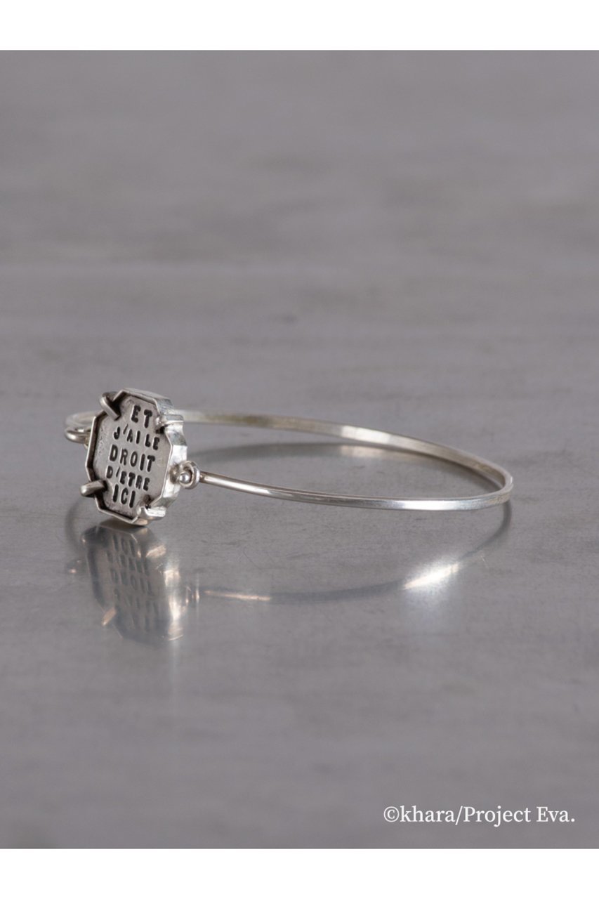 【アッシュ ペー フランス/H.P.FRANCE】の【Serge Thoraval】「新世紀エヴァンゲリオン」コラボ 碇シンジ 「Et j al le droit d etre ici!(僕はここにいてもいいんだ!)」バングル 人気、トレンドファッション・服の通販 founy(ファニー) 　ファッション　Fashion　レディースファッション　Fashion for Women　ジュエリー　Jewelry　チェーン＆カフブレスレット　Cuff & Chain Bracelets　バングル・カフブレスレット　Bangles & Cuff Bracelets　キャラクター　Character, Licensed Characters　コラボ　Collaboration, Collab　コレクション　Collection, Seasonal Line　シルバー　Silver, Metallic Silver　シンプル　Simple, Minimal　ジュエリー　Jewelry, Accessories　バングル　Bangle, Bracelet　メタル　Metal, Metal Parts　モチーフ　Motif, Design Theme　新作・新入荷　New Arrivals / New In　ビジネス 仕事 通勤　Business / Work / Commuting　other-2|ID: prp329100004810894 ipo3291000000034920309