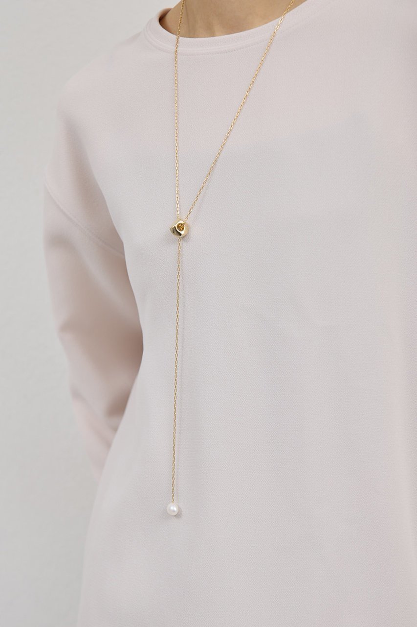 【ガリャルダガランテ/GALLARDAGALANTE】のパールメタルブロックネックレス 人気、トレンドファッション・服の通販 founy(ファニー) 　ファッション　Fashion　レディースファッション　Fashion for Women　ジュエリー　Jewelry　ネックレス　Necklaces & Pendants　アクセサリー　Fashion Accessories　シンプル　Simple, Minimal　ネックレス　Necklace, Pendant Necklace　パール　Pearl, Pearl Accent　メタル　Metal, Metal Parts　新作・新入荷　New Arrivals / New In　other-3|ID: prp329100004810896 ipo3291000000034920317