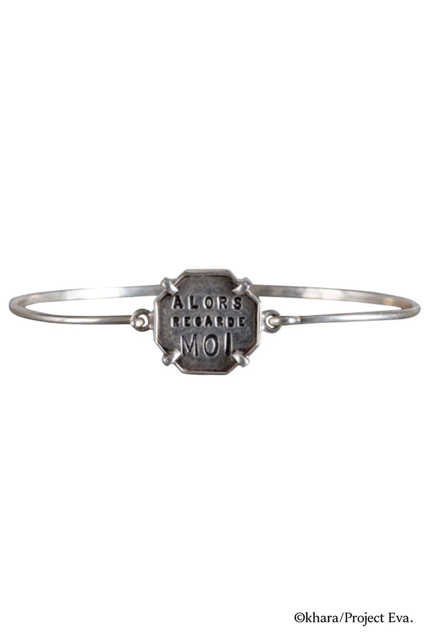 【アッシュ ペー フランス/H.P.FRANCE】の【Serge Thoraval】「新世紀エヴァンゲリオン」コラボ 惣流・アスカ・ラングレー 「Alors regarde-moi(私を見て)」バングル インテリア・キッズ・メンズ・レディースファッション・服の通販 founy(ファニー) 　ファッション　Fashion　レディースファッション　Fashion for Women　ジュエリー　Jewelry　チェーン＆カフブレスレット　Cuff & Chain Bracelets　バングル・カフブレスレット　Bangles & Cuff Bracelets　キャラクター　Character, Licensed Characters　コラボ　Collaboration, Collab　コレクション　Collection, Seasonal Line　シルバー　Silver, Metallic Silver　シンプル　Simple, Minimal　ジュエリー　Jewelry, Accessories　バングル　Bangle, Bracelet　メタル　Metal, Metal Parts　モチーフ　Motif, Design Theme　ビジネス 仕事 通勤　Business / Work / Commuting　シルバー|ID: prp329100004810898 ipo3291000000035539927