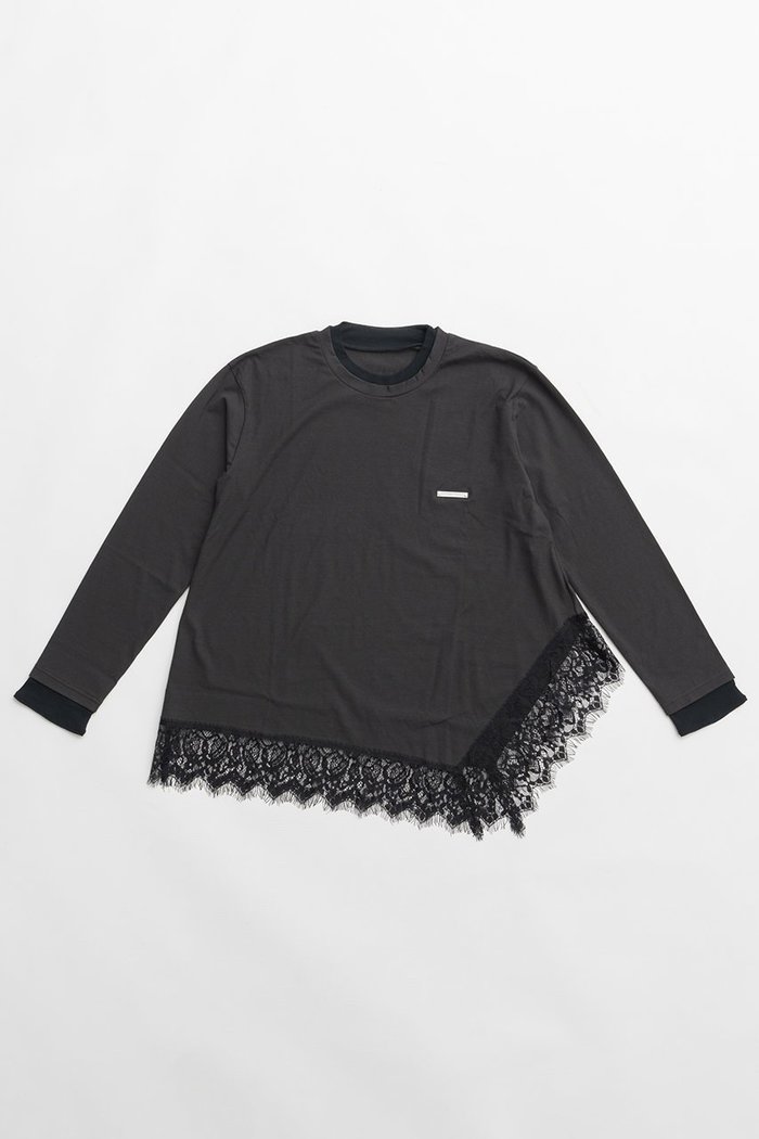 【プランク プロジェクト/PRANK PROJECT】のアシメヘムレーストップ インテリア・キッズ・メンズ・レディースファッション・服の通販 founy(ファニー) https://founy.com/ ファッション Fashion レディースファッション Fashion for Women トップス・カットソー Cut & Sew Tops キャミソール&ノースリーブ Camisoles & Sleeveless Tops シャツ・ブラウス・オフィスカジュアル Elegant Blouses & Button-Ups ロングTシャツ・Tシャツ Longline T-Shirts & Tees カットソー・ベーシックTシャツ Cut-and-Sewn Tops / Stretch Tees & Basics キャミソール Camisole, Spaghetti Strap Top タンク Tank Top, Sleeveless Top レース Lace, Lace Fabric 再入荷 Restock / Back in Stock |ID: prp329100004810901 ipo3291000000035717831