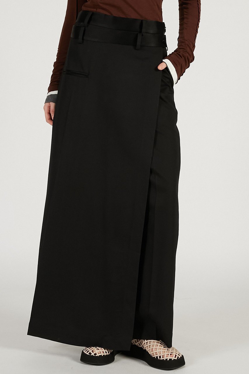 【プランク プロジェクト/PRANK PROJECT】のラップパンツ インテリア・キッズ・メンズ・レディースファッション・服の通販 founy(ファニー) 　ファッション　Fashion　レディースファッション　Fashion for Women　パンツ　Pants & Trousers　2026年　2026　ラップ　Wrap, Wrap Design　夏　Summer　春　Spring　S/S・春夏　SS, Spring/Summer, Warm Season　BLK(ブラック)|ID: prp329100004810903 ipo3291000000034920370