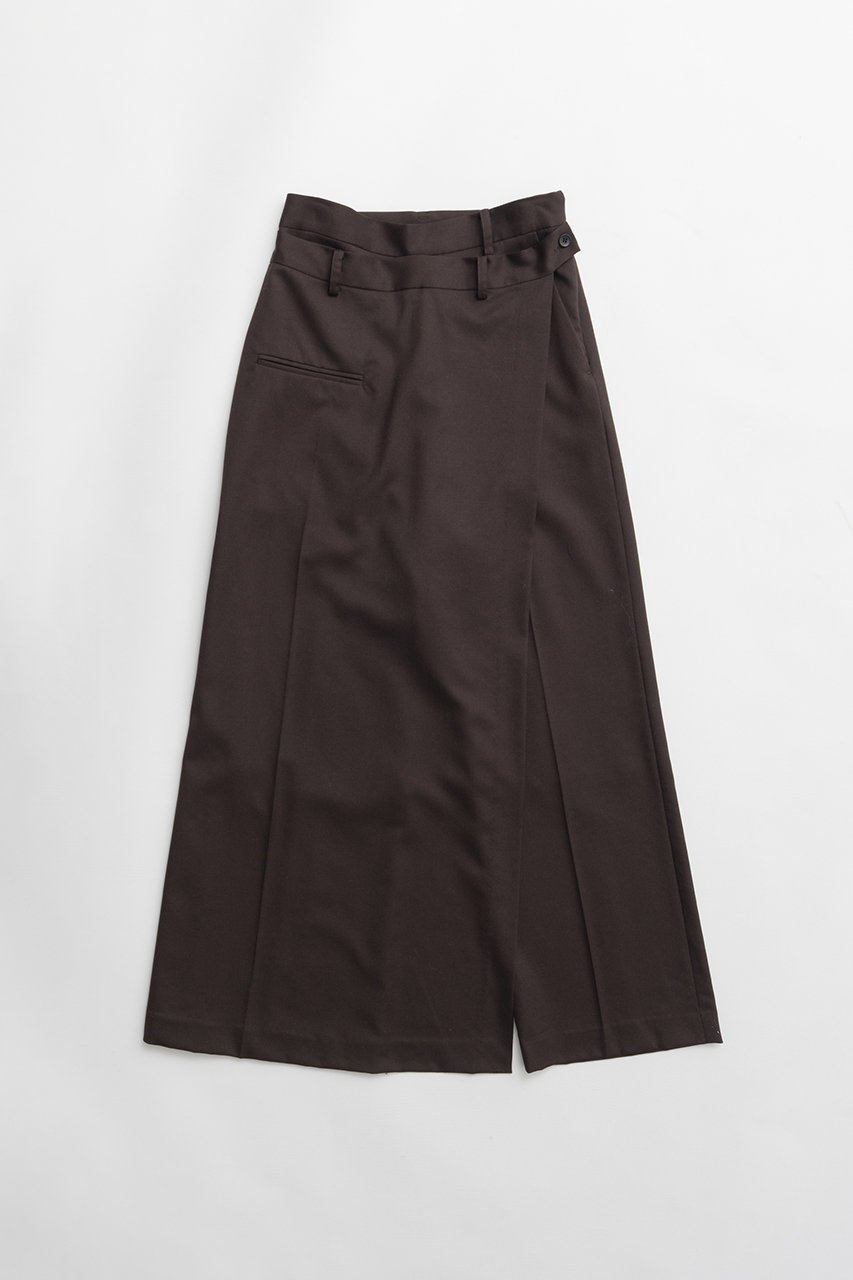 【プランク プロジェクト/PRANK PROJECT】のラップパンツ インテリア・キッズ・メンズ・レディースファッション・服の通販 founy(ファニー) 　ファッション　Fashion　レディースファッション　Fashion for Women　パンツ　Pants & Trousers　2026年　2026　ラップ　Wrap, Wrap Design　夏　Summer　春　Spring　S/S・春夏　SS, Spring/Summer, Warm Season　BRN(ブラウン)|ID: prp329100004810903 ipo3291000000034920372