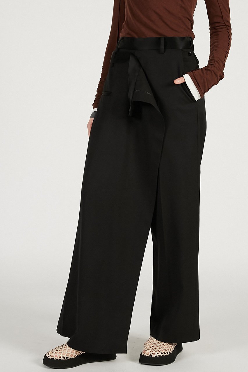 【プランク プロジェクト/PRANK PROJECT】のラップパンツ 人気、トレンドファッション・服の通販 founy(ファニー) 　ファッション　Fashion　レディースファッション　Fashion for Women　パンツ　Pants & Trousers　2026年　2026　おすすめ　Recommended / Our Picks　ストレート　Straight, Straight Cut　セットアップ　Set-Up, Coordinated Outfit　ツイル　Twist, Twisted Detail　マキシ　Maxi, Full Length　ラップ　Wrap, Wrap Design　夏　Summer　春　Spring　S/S・春夏　SS, Spring/Summer, Warm Season　other-8|ID: prp329100004810903 ipo3291000000035643154