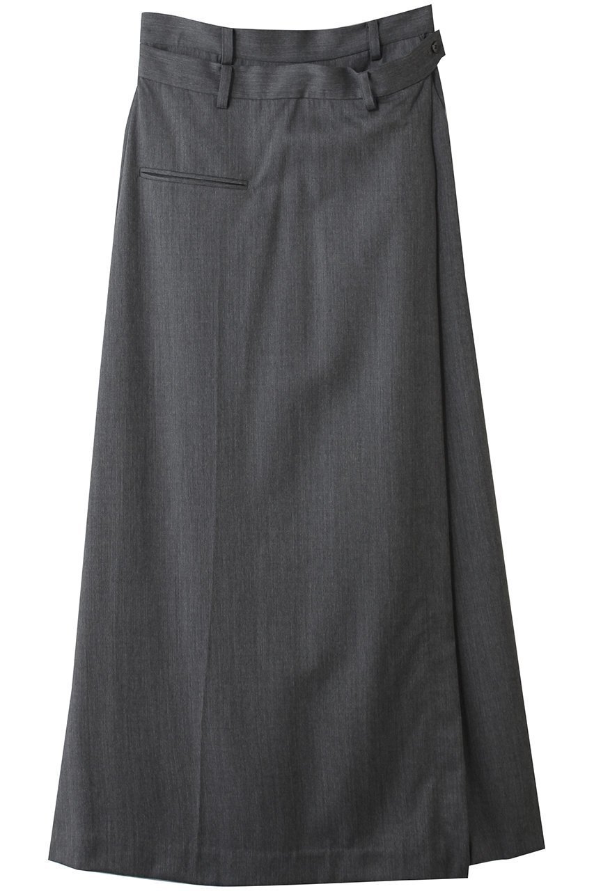 【プランク プロジェクト/PRANK PROJECT】のラップパンツ インテリア・キッズ・メンズ・レディースファッション・服の通販 founy(ファニー) 　ファッション　Fashion　レディースファッション　Fashion for Women　パンツ　Pants & Trousers　おすすめ　Recommended / Our Picks　ストレート　Straight, Straight Cut　セットアップ　Set-Up, Coordinated Outfit　ツイル　Twist, Twisted Detail　マキシ　Maxi, Full Length　ラップ　Wrap, Wrap Design　C.GRY(チャコールグレー)|ID: prp329100004810903 ipo3291000000036159691