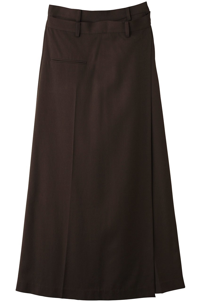 【プランク プロジェクト/PRANK PROJECT】のラップパンツ インテリア・キッズ・メンズ・レディースファッション・服の通販 founy(ファニー) 　ファッション　Fashion　レディースファッション　Fashion for Women　パンツ　Pants & Trousers　おすすめ　Recommended / Our Picks　ストレート　Straight, Straight Cut　セットアップ　Set-Up, Coordinated Outfit　ツイル　Twist, Twisted Detail　マキシ　Maxi, Full Length　ラップ　Wrap, Wrap Design　BRN(ブラウン)|ID: prp329100004810903 ipo3291000000036159693