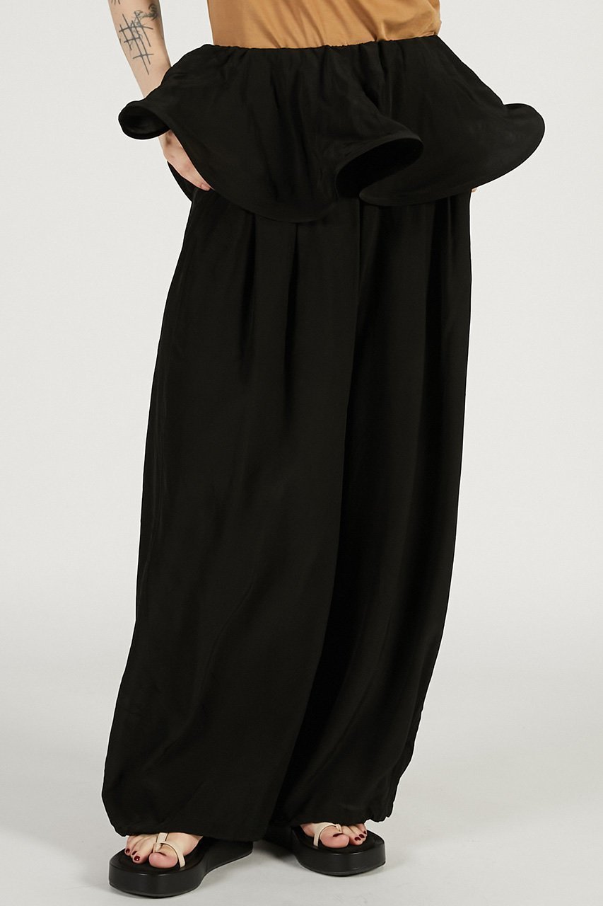 【プランク プロジェクト/PRANK PROJECT】のペプラムバルーンパンツ 人気、トレンドファッション・服の通販 founy(ファニー) 　ファッション　Fashion　レディースファッション　Fashion for Women　パンツ　Pants & Trousers　2026年　2026　ドローコード　Drawcord, Drawstring Cord　フェミニン　Feminine, Girly　リラックス　Relax, Relaxed Fit　ワッシャー　Washer, Crinkled Finish　エレガント 上品　Elegant　夏　Summer　春　Spring　S/S・春夏　SS, Spring/Summer, Warm Season　other-8|ID: prp329100004810904 ipo3291000000035717880