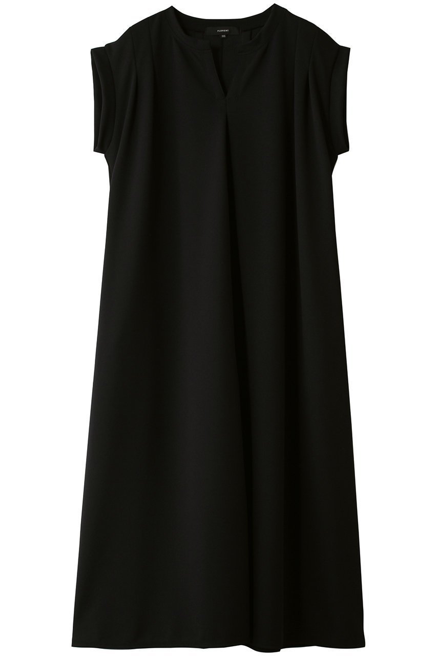 【フローレント/FLORENT】のライトダンボール ジョーゼットカルゼ キーネックワンピース インテリア・キッズ・メンズ・レディースファッション・服の通販 founy(ファニー) ファッション Fashion レディースファッション Fashion for Women ワンピース Dresses チュニック Tunic Tops & Dresses 2026年 2026 ジョーゼット Georgette, Semi-Sheer Fabric ストレッチ Stretch, Stretchy Fabric チュニック Tunic, Long Top ツイル Twist, Twisted Detail バランス Balance, Style Balance ロング Long, Long-Length 夏 Summer 旅行 Travel 春 Spring S/S・春夏 SS, Spring/Summer, Warm Season ブラック|ID: prp329100004810907 ipo3291000000034920409