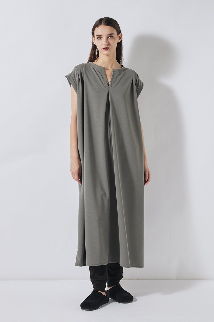 【フローレント/FLORENT】のライトダンボール ジョーゼットカルゼ キーネックワンピース 人気、トレンドファッション・服の通販 founy(ファニー) ファッション Fashion レディースファッション Fashion for Women ワンピース Dresses チュニック Tunic Tops & Dresses 2026年 2026 ジョーゼット Georgette, Semi-Sheer Fabric ストレッチ Stretch, Stretchy Fabric チュニック Tunic, Long Top ツイル Twist, Twisted Detail バランス Balance, Style Balance ロング Long, Long-Length 夏 Summer 旅行 Travel 春 Spring S/S・春夏 SS, Spring/Summer, Warm Season other-6|ID: prp329100004810907 ipo3291000000034920415