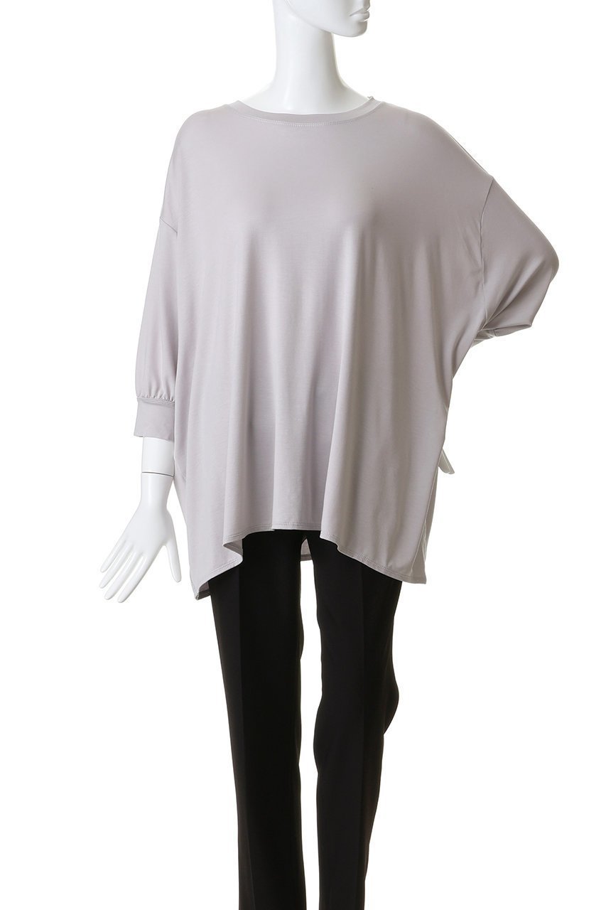 【フローレント/FLORENT】のベア天竺 カットソー 人気、トレンドファッション・服の通販 founy(ファニー) 　ファッション　Fashion　レディースファッション　Fashion for Women　トップス・カットソー　Cut & Sew Tops　シャツ・ブラウス・オフィスカジュアル　Elegant Blouses & Button-Ups　ロングTシャツ・Tシャツ　Longline T-Shirts & Tees　カットソー・ベーシックTシャツ　Cut-and-Sewn Tops / Stretch Tees & Basics　なめらか　Smooth, Silky Texture　カットソー　Cut and Sewn Top　スリーブ　Sleeve, Long Sleeve / Short Sleeve　ロング　Long, Long-Length　定番　Standard, Basic Item　other-2|ID: prp329100004810909 ipo3291000000035943476