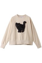 【ミュベール/MUVEIL】のネコ裏毛裏毛プルオーバー ベージュ|ID: prp329100004810911 ipo3291000000035895177