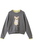 【ミュベール/MUVEIL】のフレンチブルドッグプルオーバー 人気、トレンドファッション・服の通販 founy(ファニー) ファッション Fashion レディースファッション Fashion for Women トップス・カットソー Cut & Sew Tops ニット Knit Tops & Sweaters カジュアルプルオーバー・ニットトップス Pullovers & Knit Tops / Casual Pullovers 2026年 2026 コレクション Collection, Seasonal Line コンパクト Compact, Small Size ワイド Wide, Wide Fit 夏 Summer 春 Spring S/S・春夏 SS, Spring/Summer, Warm Season thumbnail グレー|ID: prp329100004810913 ipo3291000000035539972