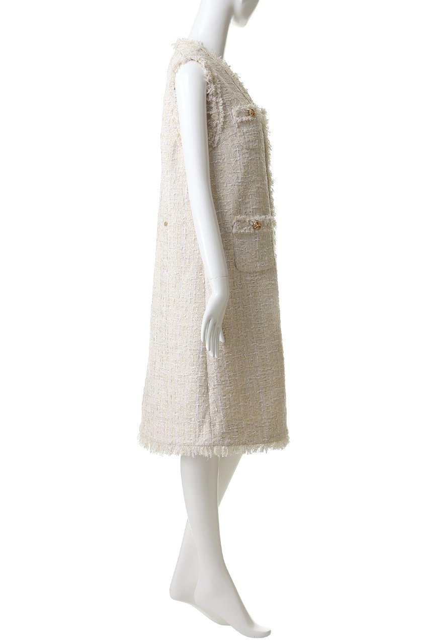 【ミュベール/MUVEIL】のツイードジレワンピース 人気、トレンドファッション・服の通販 founy(ファニー) ファッション Fashion レディースファッション Fashion for Women アウター Coat / Outerwear Collection ワンピース Dresses チュニック Tunic Tops & Dresses 2026年 2026 クラシック Classic, Timeless Style チュニック Tunic, Long Top ツイード Twill, Twill Weave フリンジ Fringe, Tassel ベスト Vest, Waistcoat ベロア Velour, Soft Velvet ロング Long, Long-Length 夏 Summer 春 Spring S/S・春夏 SS, Spring/Summer, Warm Season other-3|ID: prp329100004810919 ipo3291000000035482397