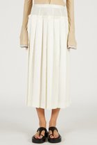 【プランク プロジェクト/PRANK PROJECT】のボックスプリテッドスカート WHT(ホワイト)|ID: prp329100004810920 ipo3291000000035352877