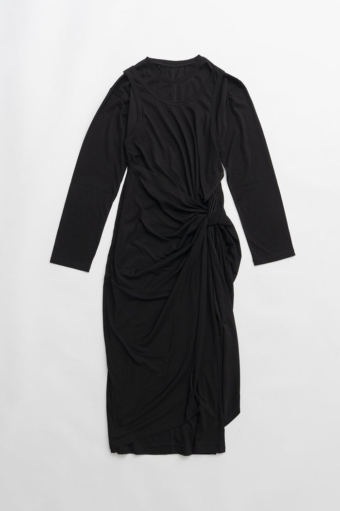 【プランク プロジェクト/PRANK PROJECT】のレイヤードジャージドレス インテリア・キッズ・メンズ・レディースファッション・服の通販 founy(ファニー) https://founy.com/ ファッション Fashion レディースファッション Fashion for Women ワンピース Dresses フォーマル・パーティードレス・結婚式用ドレス Elegant & Casual Dresses チュニック Tunic Tops & Dresses 2026年 2026 ショーツ Shorts, Short Pants チュニック Tunic, Long Top ノースリーブ Sleeveless, No-Sleeve レギンス Leggings, Stretch Pants ロング Long, Long-Length ワイド Wide, Wide Fit 夏 Summer 春 Spring S/S・春夏 SS, Spring/Summer, Warm Season A/W・秋冬 Autumn/Winter 軽量 Lightweight, Ultra Light |ID: prp329100004810921 ipo3291000000034920524