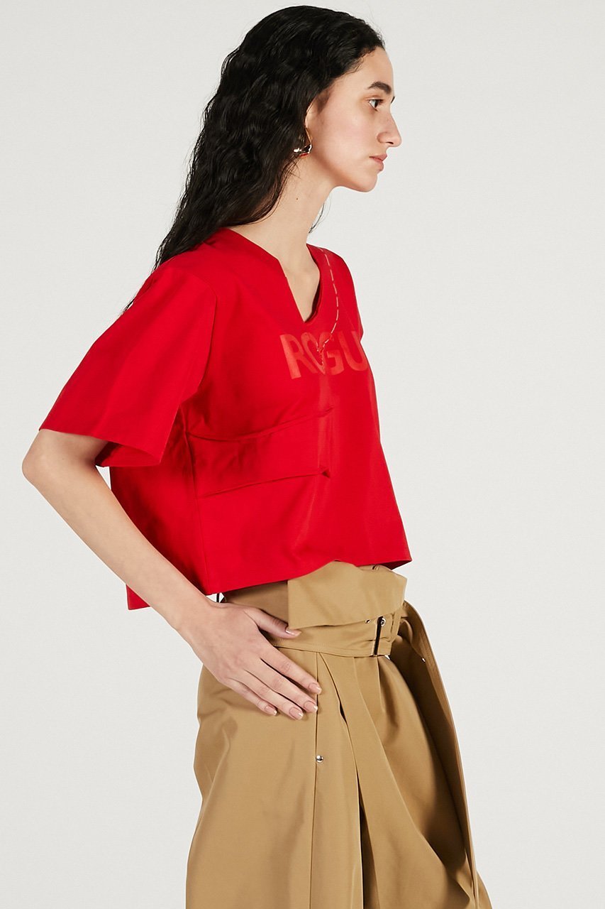 【プランク プロジェクト/PRANK PROJECT】のエラーTシャツ 人気、トレンドファッション・服の通販 founy(ファニー) 　ファッション　Fashion　レディースファッション　Fashion for Women　トップス・カットソー　Cut & Sew Tops　シャツ・ブラウス・オフィスカジュアル　Elegant Blouses & Button-Ups　ロングTシャツ・Tシャツ　Longline T-Shirts & Tees　カットソー・ベーシックTシャツ　Cut-and-Sewn Tops / Stretch Tees & Basics　2026年　2026　ショート　Short, Short Length　スリーブ　Sleeve, Long Sleeve / Short Sleeve　バランス　Balance, Style Balance　フロント　Front, Front Design　プリント　Print, Printed Pattern　夏　Summer　春　Spring　S/S・春夏　SS, Spring/Summer, Warm Season　other-7|ID: prp329100004810923 ipo3291000000034920554