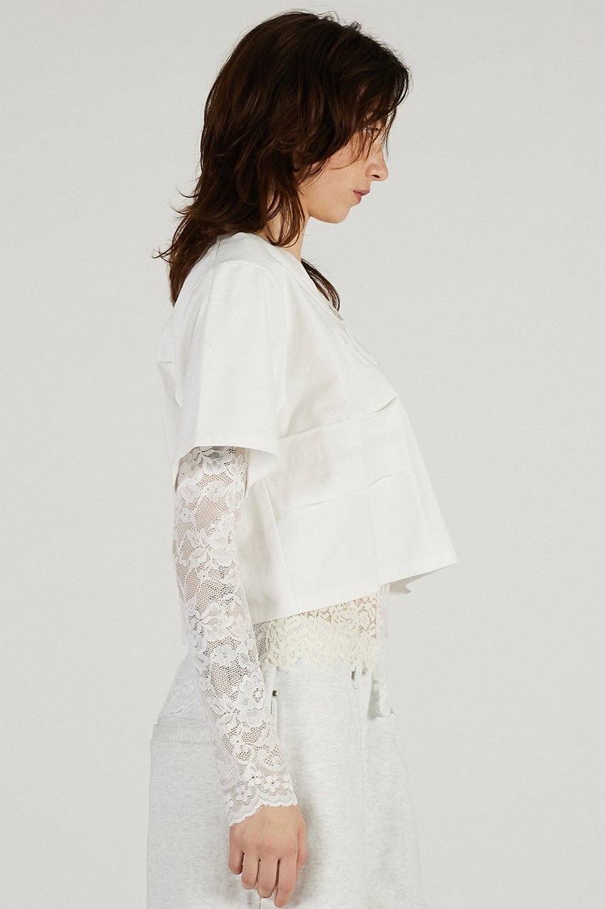 【プランク プロジェクト/PRANK PROJECT】のエラーTシャツ 人気、トレンドファッション・服の通販 founy(ファニー) 　ファッション　Fashion　レディースファッション　Fashion for Women　トップス・カットソー　Cut & Sew Tops　シャツ・ブラウス・オフィスカジュアル　Elegant Blouses & Button-Ups　ロングTシャツ・Tシャツ　Longline T-Shirts & Tees　カットソー・ベーシックTシャツ　Cut-and-Sewn Tops / Stretch Tees & Basics　2026年　2026　ショート　Short, Short Length　スリーブ　Sleeve, Long Sleeve / Short Sleeve　バランス　Balance, Style Balance　フロント　Front, Front Design　プリント　Print, Printed Pattern　夏　Summer　春　Spring　S/S・春夏　SS, Spring/Summer, Warm Season　other-6|ID: prp329100004810923 ipo3291000000035483260