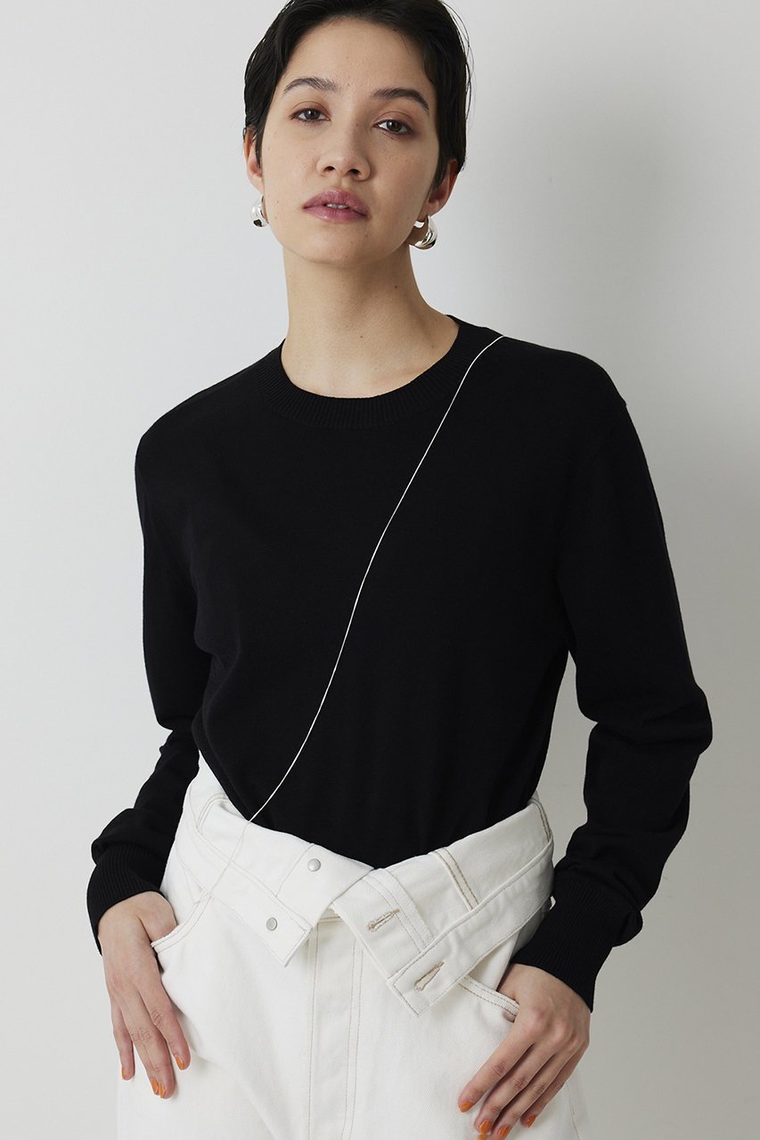 【ウィムガゼット/Whim Gazette】の16Gテンジクプルオーバー インテリア・キッズ・メンズ・レディースファッション・服の通販 founy(ファウニー) 　ファッション　Fashion　レディースファッション　Fashion for Women　トップス・カットソー　Cut & Sew Tops　ニット　Knit Tops & Sweaters　カジュアルプルオーバー・ニットトップス　Pullovers & Knit Tops / Casual Pullovers　おすすめ　Recommended / Our Picks　アンサンブル　Ensemble Set　インド　Indian Textile　インナー　Innerwear　カーディガン　Cardigan, Knitwear　シンプル　Simple, Minimal　ジャケット　Jacket, Outerwear　ヌーディ　Nude, Nude Tone　ベーシック　Basic, Essential　エレガント 上品　Elegant　夏　Summer　定番　Standard, Basic Item　ブラック|ID: prp329100004810926 ipo3291000000036835729