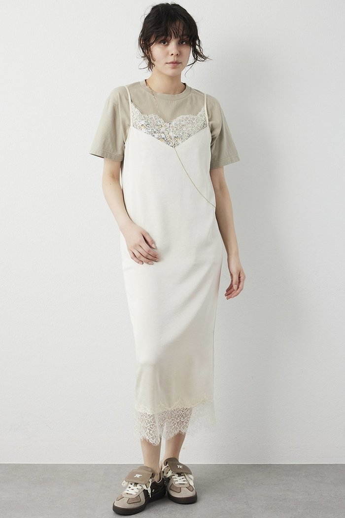 【ウィムガゼット/Whim Gazette】のレースロングキャミ インテリア・キッズ・メンズ・レディースファッション・服の通販 founy(ファニー) https://founy.com/ ファッション Fashion レディースファッション Fashion for Women ワンピース Dresses チュニック Tunic Tops & Dresses 2026年 2026 おすすめ Recommended / Our Picks エレガント 上品 Elegant キャミワンピース Cami Dress, Slip Dress サテン Satin, Glossy Fabric ジャケット Jacket, Outerwear ストレッチ Stretch, Stretchy Fabric スリット Slit, Slit Detail チュニック Tunic, Long Top ランジェリー Lingerie, Intimate Wear レース Lace, Lace Fabric 再入荷 Restock / Back in Stock 夏 Summer 春 Spring S/S・春夏 SS, Spring/Summer, Warm Season |ID: prp329100004810929 ipo3291000000036159740
