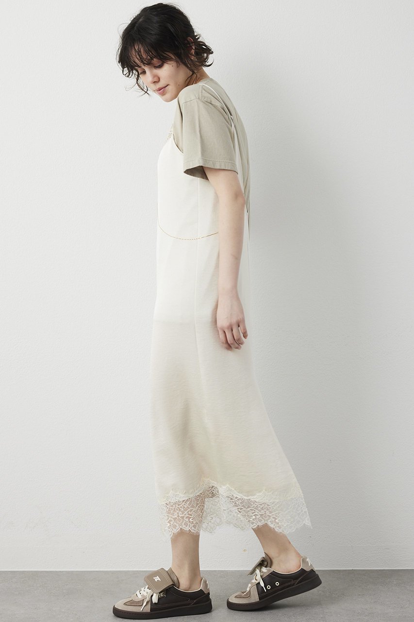 【ウィムガゼット/Whim Gazette】のレースロングキャミ 人気、トレンドファッション・服の通販 founy(ファニー) 　ファッション　Fashion　レディースファッション　Fashion for Women　ワンピース　Dresses　チュニック　Tunic Tops & Dresses　おすすめ　Recommended / Our Picks　エレガント 上品　Elegant　キャミワンピース　Cami Dress, Slip Dress　サテン　Satin, Glossy Fabric　ジャケット　Jacket, Outerwear　ストレッチ　Stretch, Stretchy Fabric　スリット　Slit, Slit Detail　チュニック　Tunic, Long Top　ランジェリー　Lingerie, Intimate Wear　レース　Lace, Lace Fabric　other-2|ID: prp329100004810929 ipo3291000000036419726