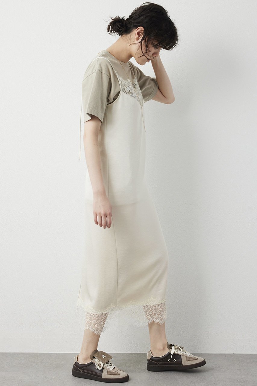 【ウィムガゼット/Whim Gazette】のレースロングキャミ 人気、トレンドファッション・服の通販 founy(ファニー) 　ファッション　Fashion　レディースファッション　Fashion for Women　ワンピース　Dresses　チュニック　Tunic Tops & Dresses　おすすめ　Recommended / Our Picks　エレガント 上品　Elegant　キャミワンピース　Cami Dress, Slip Dress　サテン　Satin, Glossy Fabric　ジャケット　Jacket, Outerwear　ストレッチ　Stretch, Stretchy Fabric　スリット　Slit, Slit Detail　チュニック　Tunic, Long Top　ランジェリー　Lingerie, Intimate Wear　レース　Lace, Lace Fabric　other-4|ID: prp329100004810929 ipo3291000000036419731