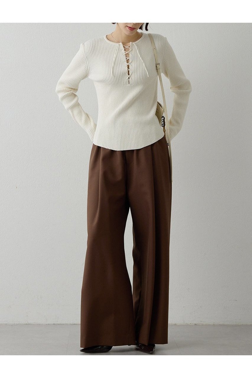 【ウィムガゼット/Whim Gazette】の平織りイージーパンツ 人気、トレンドファッション・服の通販 founy(ファニー) 　ファッション　Fashion　レディースファッション　Fashion for Women　パンツ　Pants & Trousers　2026年　2026　おすすめ　Recommended / Our Picks　シューズ　Shoes, Footwear　スニーカー　Sneakers, Trainers　セットアップ　Set-Up, Coordinated Outfit　フラット　Flat, Flat Shoes　ワイド　Wide, Wide Fit　エレガント 上品　Elegant　ビジネス 仕事 通勤　Business / Work / Commuting　夏　Summer　春　Spring　S/S・春夏　SS, Spring/Summer, Warm Season　other-2|ID: prp329100004810931 ipo3291000000034920643