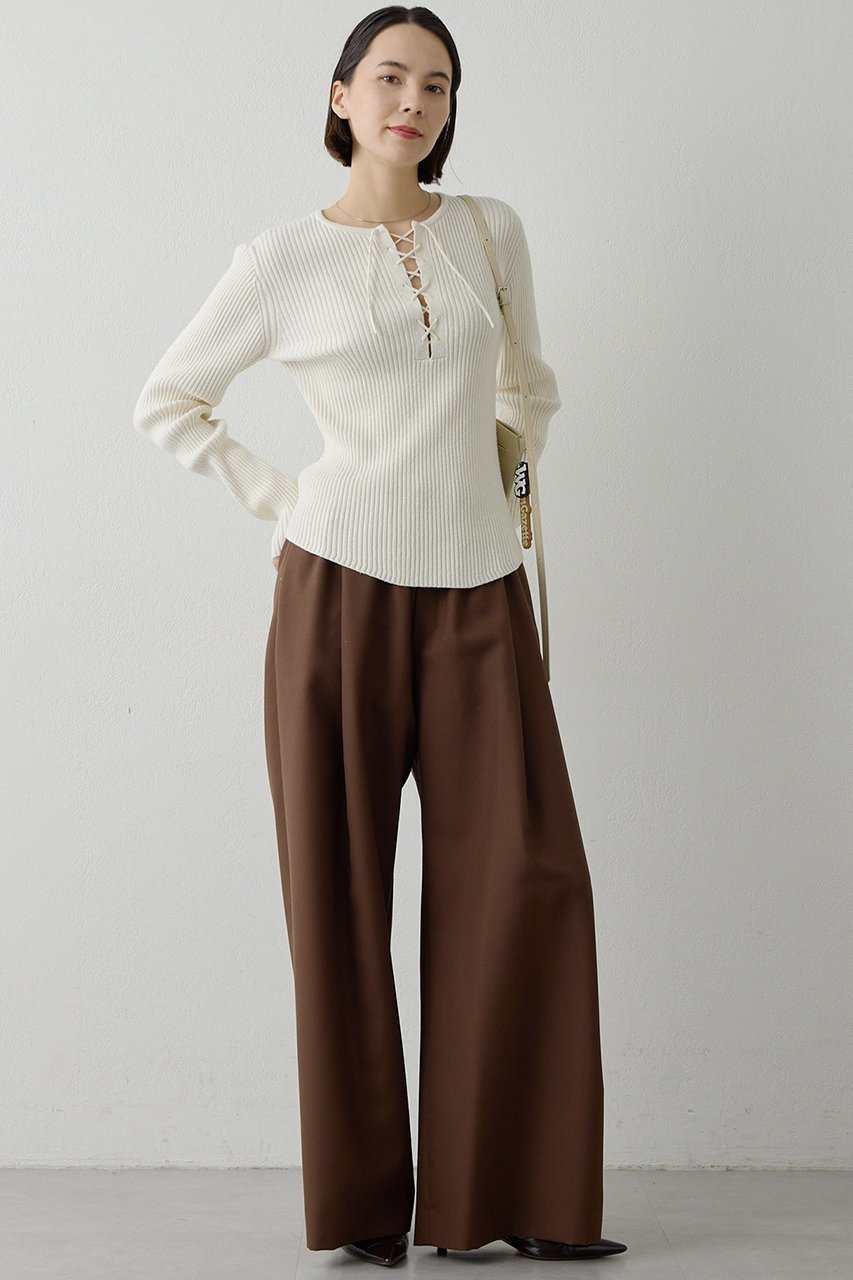 【ウィムガゼット/Whim Gazette】の平織りイージーパンツ 人気、トレンドファッション・服の通販 founy(ファニー) 　ファッション　Fashion　レディースファッション　Fashion for Women　パンツ　Pants & Trousers　2026年　2026　おすすめ　Recommended / Our Picks　シューズ　Shoes, Footwear　スニーカー　Sneakers, Trainers　セットアップ　Set-Up, Coordinated Outfit　フラット　Flat, Flat Shoes　ワイド　Wide, Wide Fit　エレガント 上品　Elegant　ビジネス 仕事 通勤　Business / Work / Commuting　夏　Summer　春　Spring　S/S・春夏　SS, Spring/Summer, Warm Season　other-5|ID: prp329100004810931 ipo3291000000035540030