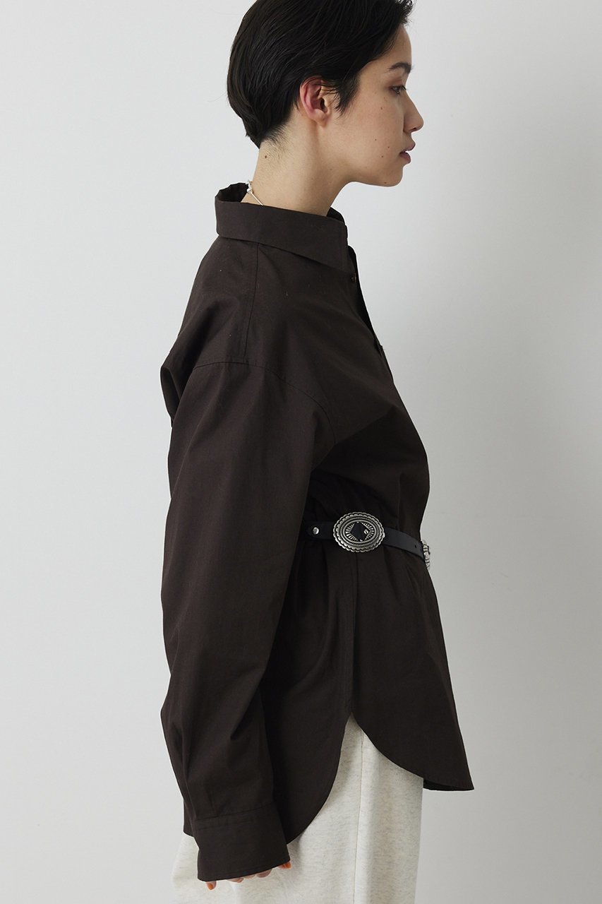 【ウィムガゼット/Whim Gazette】のブロードシャツ 人気、トレンドファッション・服の通販 founy(ファニー) 　ファッション　Fashion　レディースファッション　Fashion for Women　トップス・カットソー　Cut & Sew Tops　シャツ・ブラウス・オフィスカジュアル　Elegant Blouses & Button-Ups　2026年　2026　おすすめ　Recommended / Our Picks　シンプル　Simple, Minimal　スウェット / スエット　Sweatshirt, Sweatwear　スリーブ　Sleeve, Long Sleeve / Short Sleeve　トレンド　Trend, Trending Now　ブロード　Broadcloth, Fine Cotton　ベーシック　Basic, Essential　ポケット　Pocket, Pocket Detail　ロング　Long, Long-Length　夏　Summer　春　Spring　S/S・春夏　SS, Spring/Summer, Warm Season　other-4|ID: prp329100004810935 ipo3291000000035292608