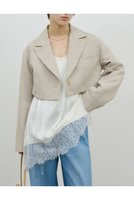 【ガリャルダガランテ/GALLARDAGALANTE】のクロップドジャケット 人気、トレンドファッション・服の通販 founy(ファニー) ファッション Fashion レディースファッション Fashion for Women アウター Coat / Outerwear Collection レディースジャケット・軽アウター Jackets クロップド Cropped, Short Length ジャケット Jacket, Outerwear トレンド Trend, Trending Now ベーシック Basic, Essential エレガント 上品 Elegant 新作・新入荷 New Arrivals / New In |ID:prp329100004810954