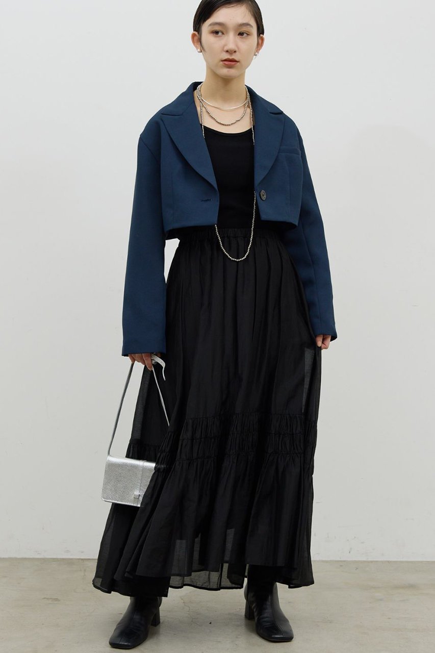 【ガリャルダガランテ/GALLARDAGALANTE】のクロップドジャケット 人気、トレンドファッション・服の通販 founy(ファニー) ファッション Fashion レディースファッション Fashion for Women アウター Coat / Outerwear Collection レディースジャケット・軽アウター Jackets クロップド Cropped, Short Length ジャケット Jacket, Outerwear トレンド Trend, Trending Now ベーシック Basic, Essential エレガント 上品 Elegant 新作・新入荷 New Arrivals / New In other-2|ID: prp329100004810954 ipo3291000000034920801