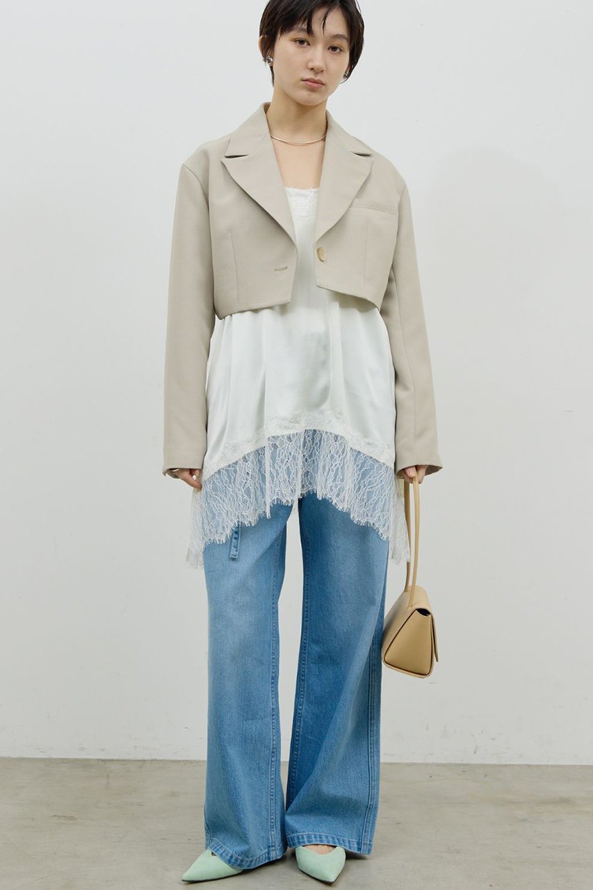 【ガリャルダガランテ/GALLARDAGALANTE】のクロップドジャケット 人気、トレンドファッション・服の通販 founy(ファニー) ファッション Fashion レディースファッション Fashion for Women アウター Coat / Outerwear Collection レディースジャケット・軽アウター Jackets クロップド Cropped, Short Length ジャケット Jacket, Outerwear トレンド Trend, Trending Now ベーシック Basic, Essential エレガント 上品 Elegant 再入荷 Restock / Back in Stock other-2|ID: prp329100004810954 ipo3291000000035361426