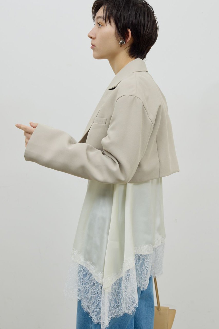 【ガリャルダガランテ/GALLARDAGALANTE】のクロップドジャケット 人気、トレンドファッション・服の通販 founy(ファニー) ファッション Fashion レディースファッション Fashion for Women アウター Coat / Outerwear Collection レディースジャケット・軽アウター Jackets クロップド Cropped, Short Length ジャケット Jacket, Outerwear トレンド Trend, Trending Now ベーシック Basic, Essential エレガント 上品 Elegant 再入荷 Restock / Back in Stock other-6|ID: prp329100004810954 ipo3291000000035361431